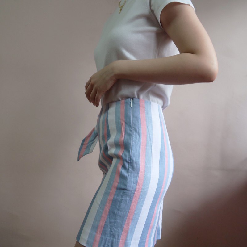 Finders Keepers Stripe Skirt