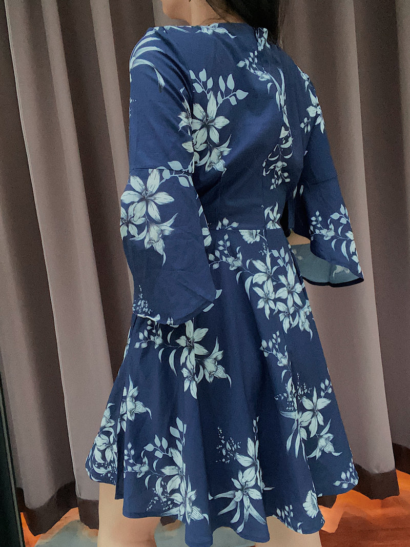 Lovet blue kimono dress